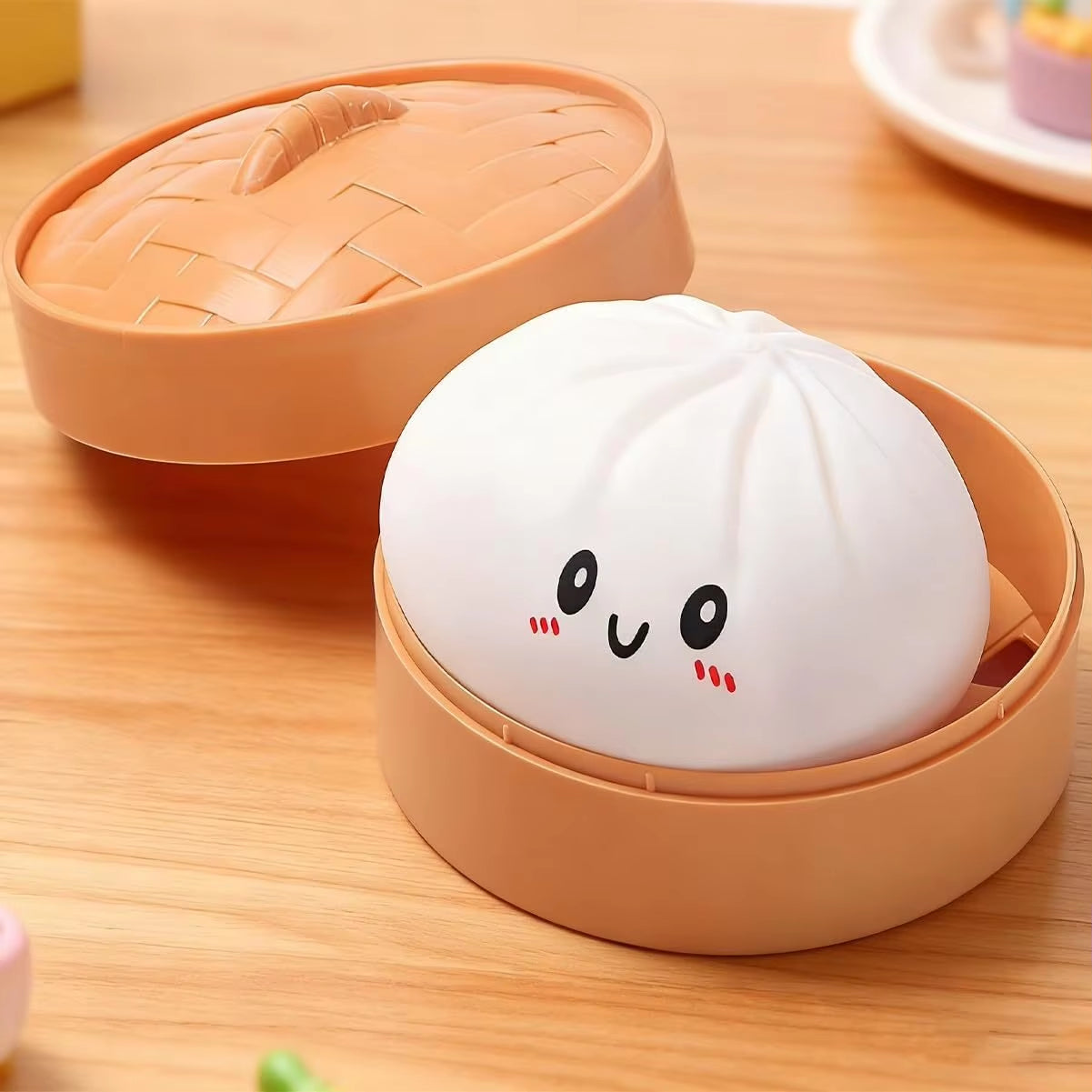 Squishy Dumpling Toy Giant Dumpling Squishy Toys for Kids Food Tpr Slow Rising Food Squishy Toys Bulk Individual Packages